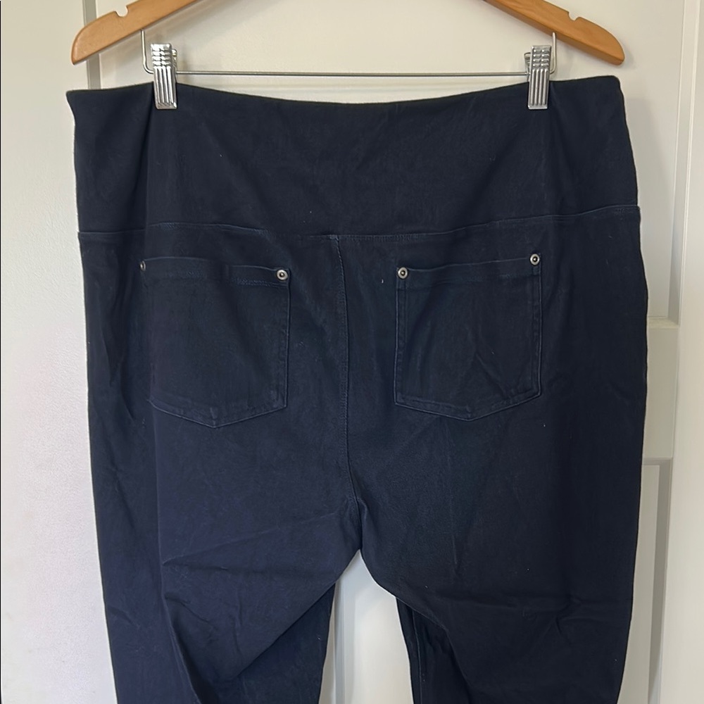 Ruby Ribbon Classic Navy Knit Jeans - Picture 6 of 11